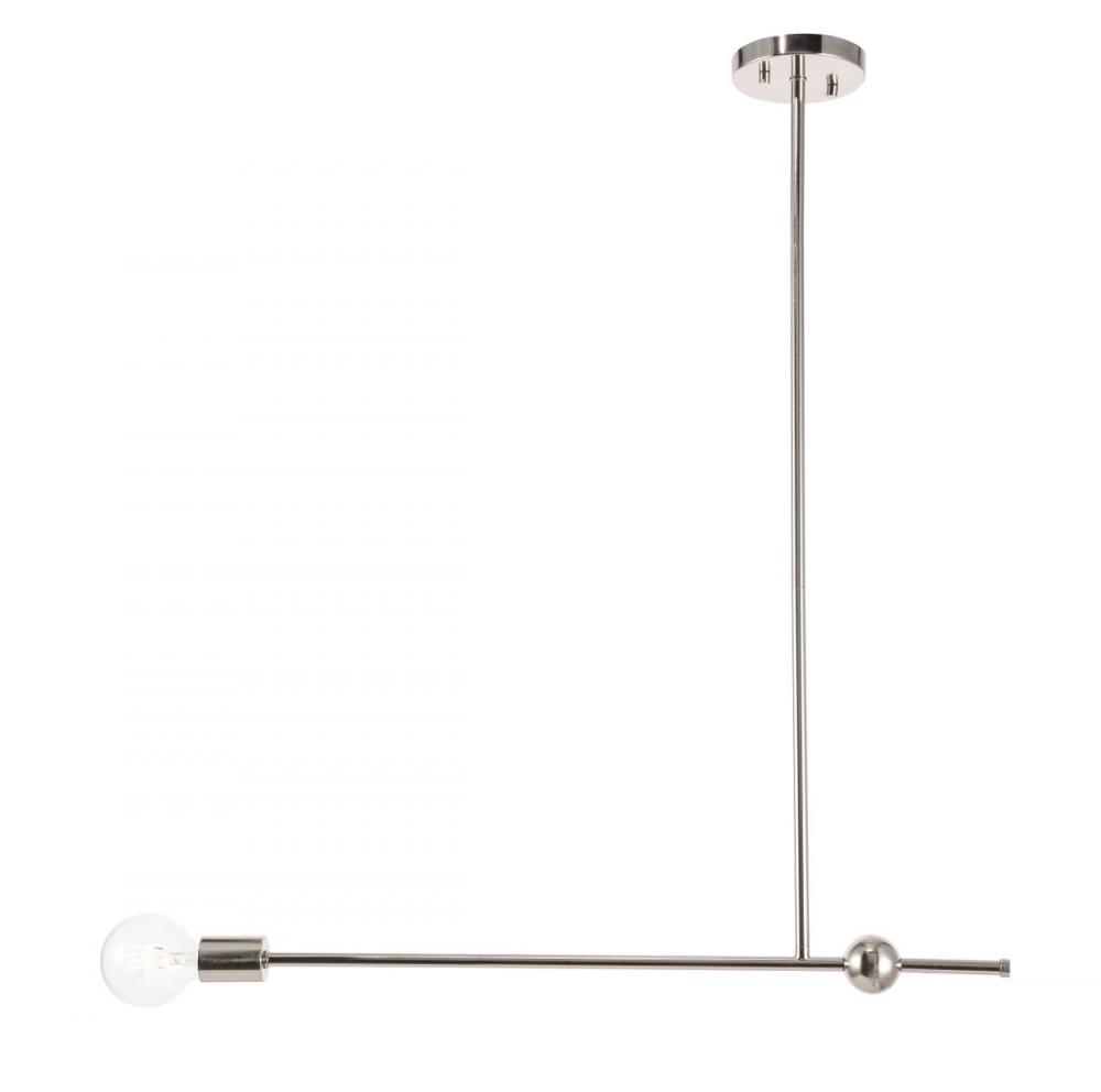 Brees 1 Light Chrome Pendant