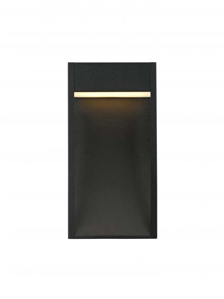 Wall Sconse W7.5"D 4.5"H15" Black