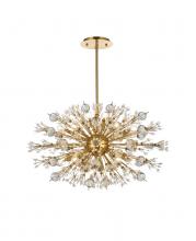 Elegant 2550D36SG - Hanging L36.5" W22.7" H22.7" L24  Gold