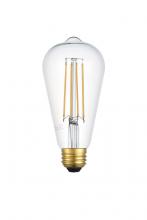 Elegant ST18LED102-6PK - LED 3000K filament 3.5 watts 180 lumens ST18 light bulb