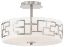 Minka George Kovacs P198-084 - 3 Light Semi Flush Mount