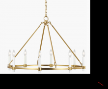  CC1458BBS - Marston Large Chandelier