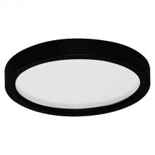 Dals CFLEDR10-CC-BK - 10 Inch Round Indoor/Outdoor LED Flush Mount