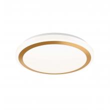 Dals CFG13-CC-GD - Round Glass Flush Mount