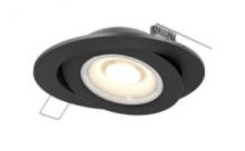 Dals FGM4-CC-BK - 4 Inch Flat Recessed LED Gimbal Light