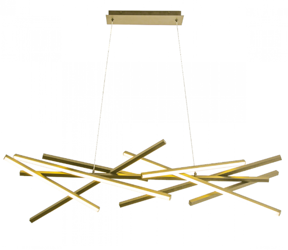 62W Horizontal Chandelier, AGB