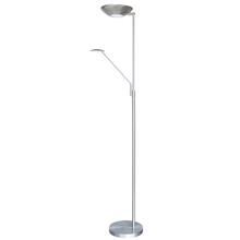 Dainolite 170LEDF-SC - Mother & Son LED Floor Lamp, Satin Chrome Finish