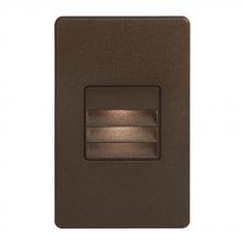 Dainolite DLEDW-234-BZ - Bronze Rectangle In/Outdoor 3W LED Wa