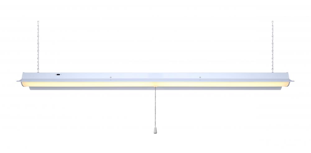 LED Utility LED Integrated Utility Light, White Finish