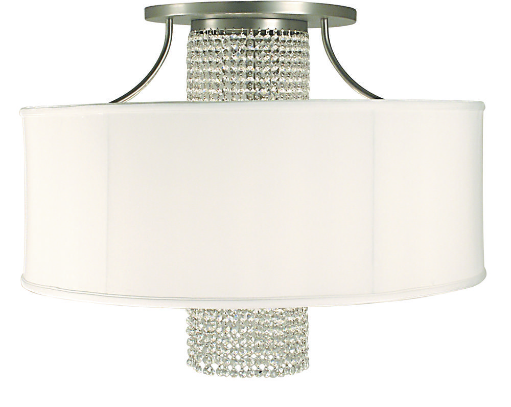 Four Light Semi-Flush Mount from the Angelique Collection