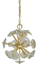 Framburg 4814 BN - 4 Light Apogee Brushed Nickel Mini Chandelier