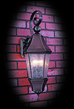 Framburg 8742 IRON/R - 3-Light Iron Normandy Exterior Wall Mount