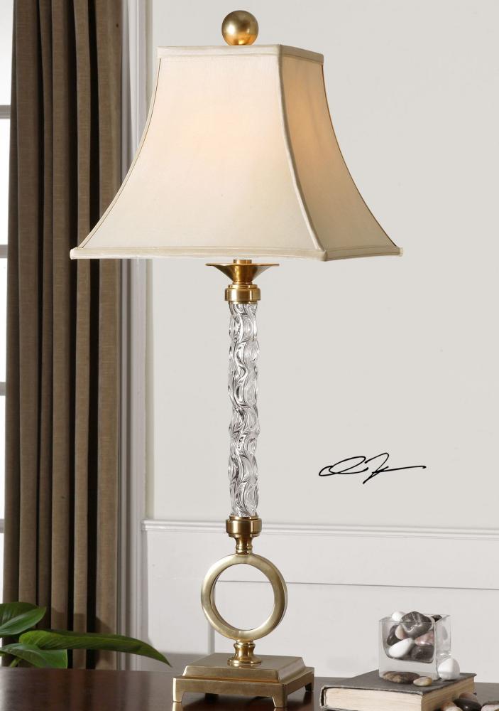 Uttermost Aversa Glass Table Lamp