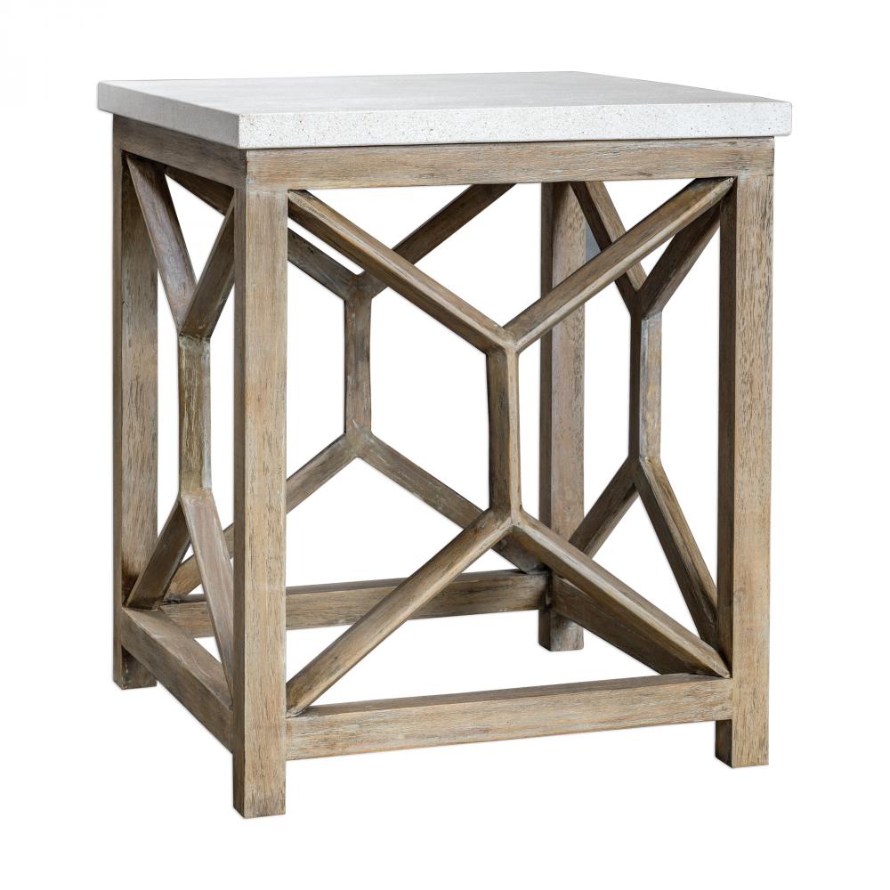 Uttermost Catali Stone End Table