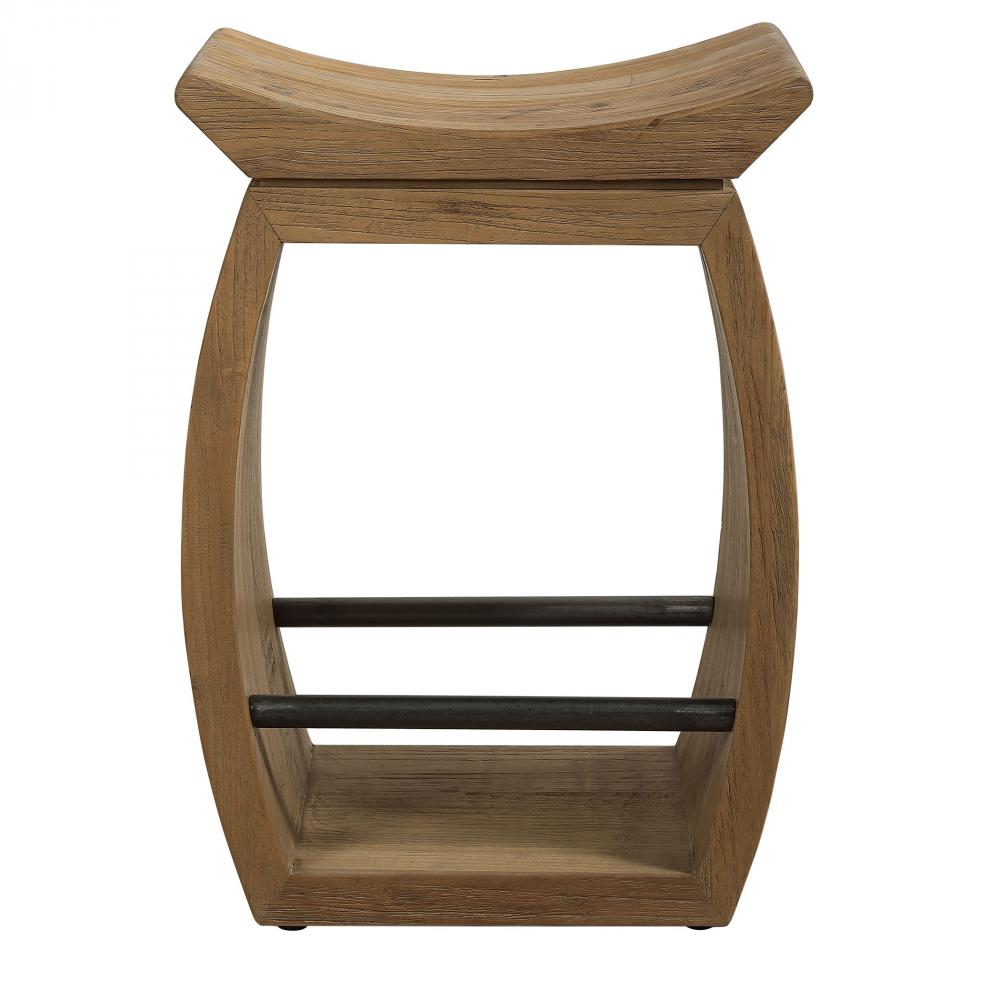 Connor Modern Wood Counter Stool