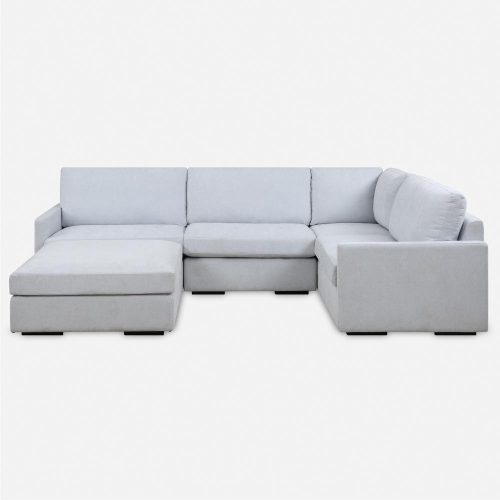 Refuge Armless Cloud Blue Sofa