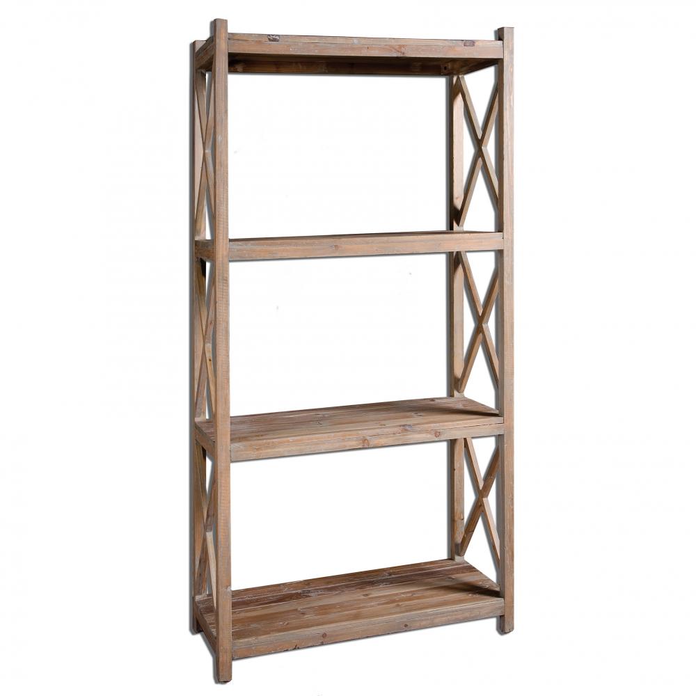 Stratford Reclaimed Wood Etagere