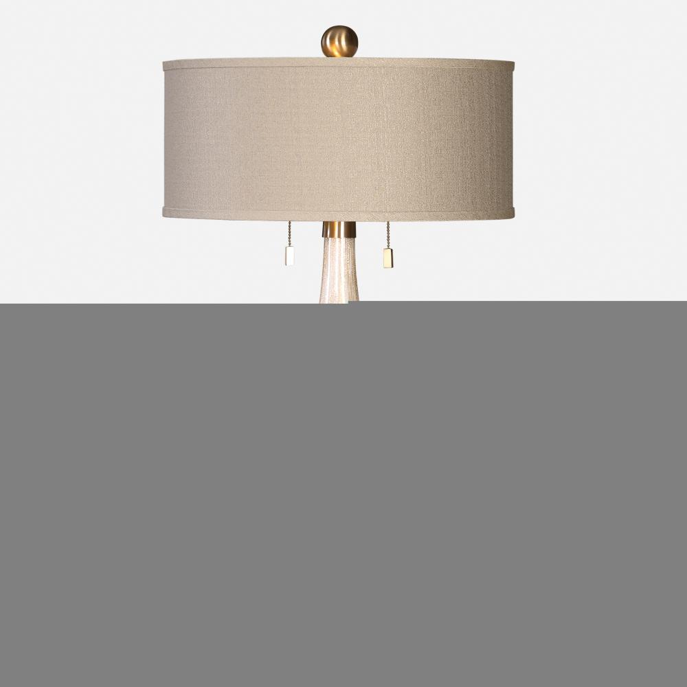 Cardoni White Glass Table Lamp