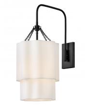 Hinkley 47730BK - Large Single Light Sconce