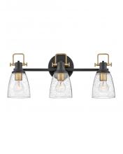 Hinkley 51273BK - Medium Three Light Vanity