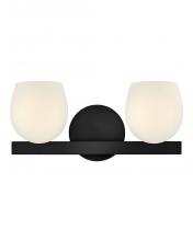 Hinkley 57022BK-LL - Small Two Light Vanity