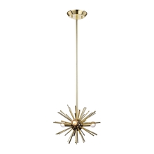 ELK Home 1140-027 - Starburst 3-Light Pendant in Gold