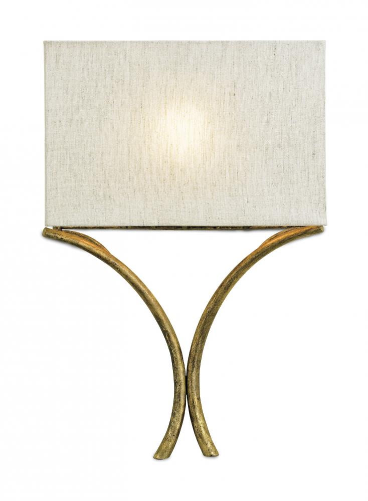 Cornwall Gold Wall Sconce