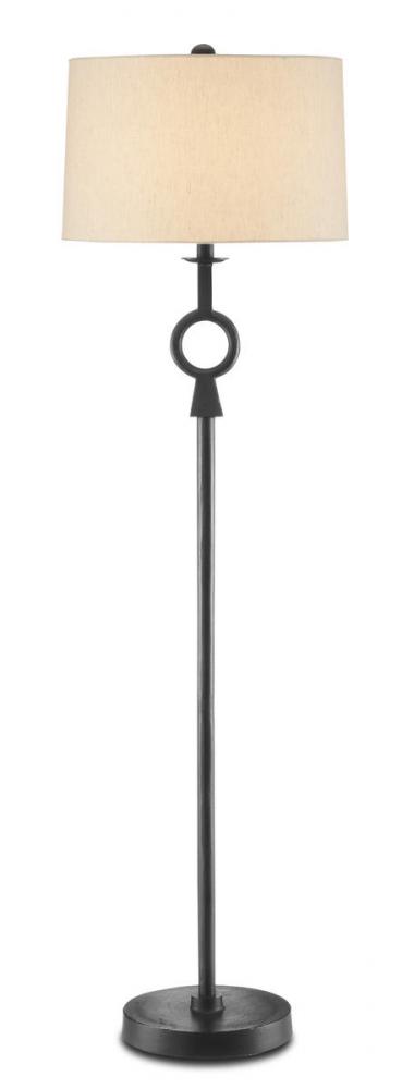 Germaine Black Floor Lamp