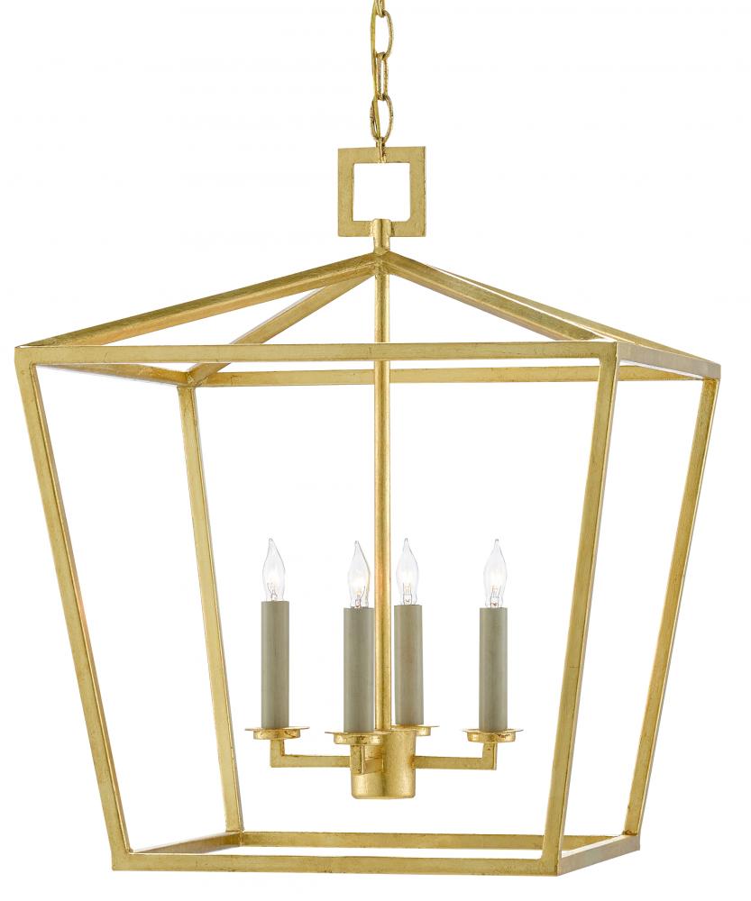 Denison Medium Gold Lantern