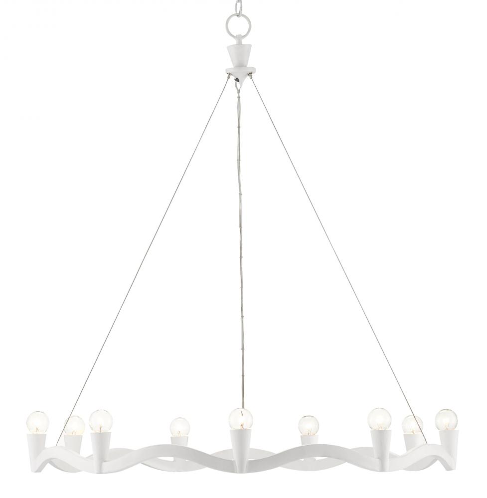 Serpentina White Chandelier