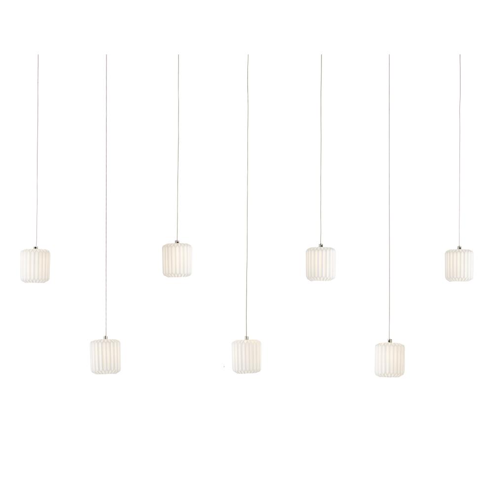 Dove 7-Light Linear Multi-Drop Pendant