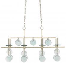 Currey 9000-0060 - Sethos Silver Rectangular Chandelier