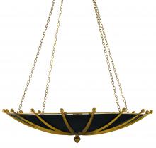 Currey 9000-0319 - Fontaine Black & Gold Chandelier