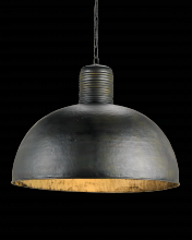 Currey 9781 - Saga Black Pendant