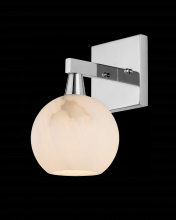 Currey 5800-0040 - Bombelles Nickel Bath Wall Sconce