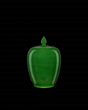 Currey 1200-0576 - Imperial Green Ginger Jar