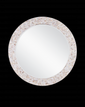 Currey 1000-0154 - Uma Mother of Pearl Round Mirr