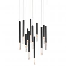 ET2 E11032-95BK - Diaphane-Multi-Light Pendant