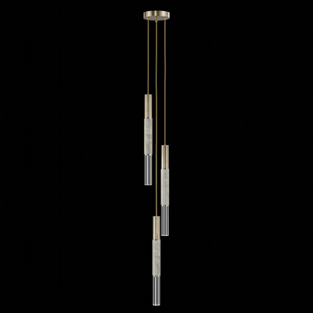 Antonia 8.5"W Round  Pendant