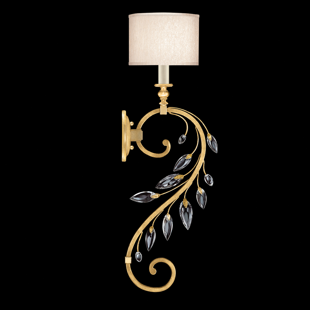 Crystal Laurel 32"H Sconce