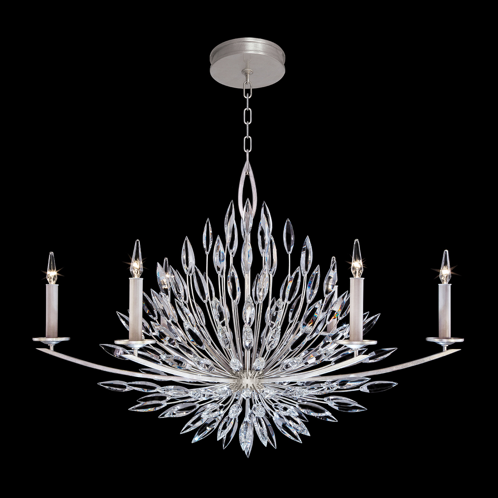 Lily Buds 48"W Oblong Chandelier