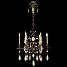 Fine Art Handcrafted Lighting 718240-1ST - Encased Gems 29"W Round Chandelier